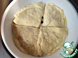 Закусочные лепешки-треугольники