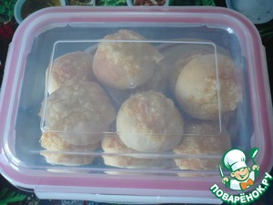 Закусочные сырные булочки "Два сыра"