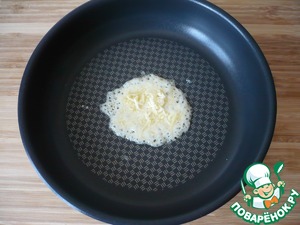 Закусочные тарталетки с сырными чипсами