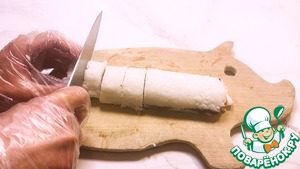 Запеченные роллы с крабовыми палочками