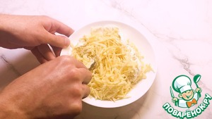 Запеченные роллы с крабовыми палочками