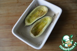 Запечённые баклажаны с сыром и яйцом Запечённые баклажаны с сыром и яйцом
