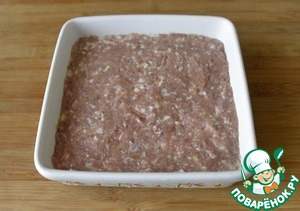 Запеканка из картофеля, фарша и сыра