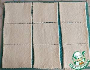 Пирожки с ветчиной, омлетом и сыром Пирожки с ветчиной, омлетом и сыром