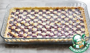 Пирог со сливочным сыром и джемом Пирог со сливочным сыром и джемом