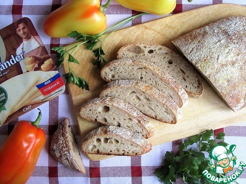 Сырная чиабатта Сырная чиабатта