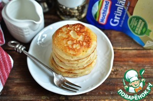 Оладьи с сыром