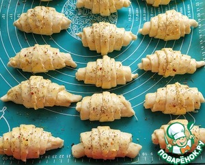 Круассаны с ветчиной и сыром Круассаны с ветчиной и сыром