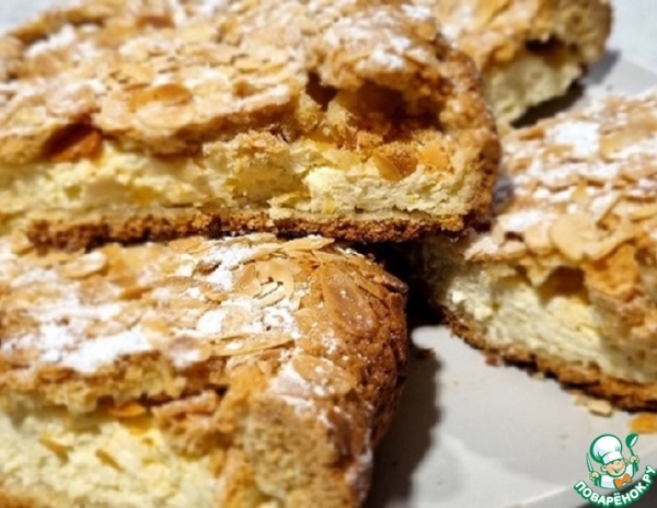 Пирог с творогом к чаю Пирог с творогом к чаю