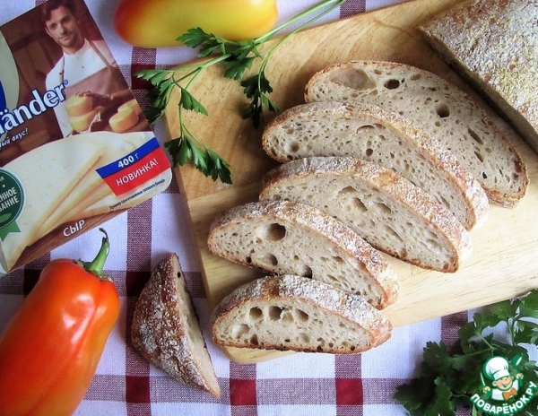 Сырная чиабатта Сырная чиабатта