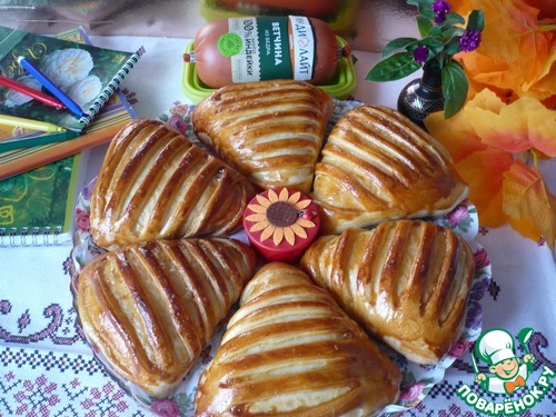 Булочки с ветчиной школьнику для перекуса Булочки с ветчиной школьнику для перекуса