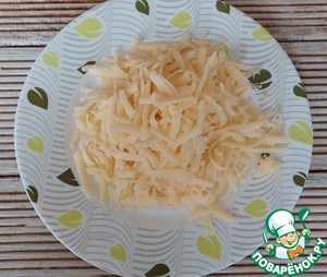 Пирожки с ветчиной, омлетом и сыром Пирожки с ветчиной, омлетом и сыром