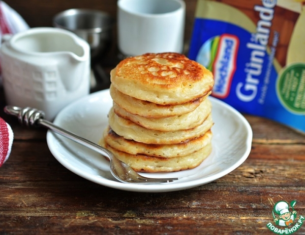 Оладьи с сыром