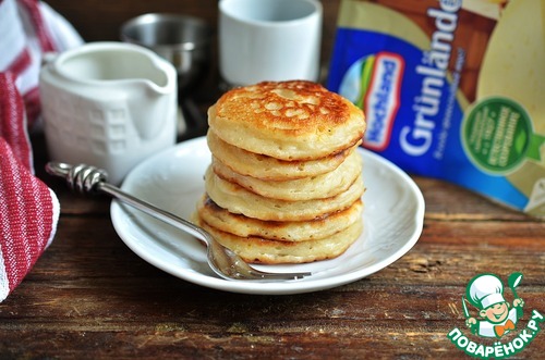 Оладьи с сыром