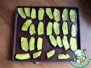 Бутерброды с ветчиной и тыквой