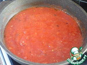 Сицилийская пицца с сосисками Сицилийская пицца с сосисками