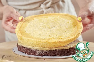 Бананово-шоколадно-сырный торт Бананово-шоколадно-сырный торт