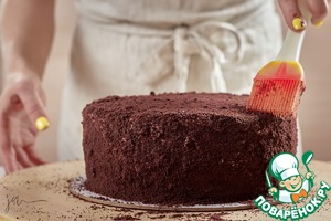 Бананово-шоколадно-сырный торт Бананово-шоколадно-сырный торт