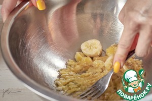 Бананово-шоколадно-сырный торт Бананово-шоколадно-сырный торт