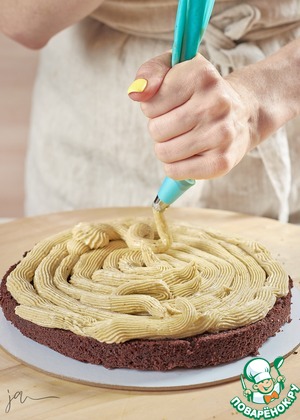 Бананово-шоколадно-сырный торт Бананово-шоколадно-сырный торт