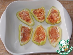 Болгарский перец с фаршем и сыром