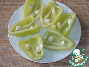 Болгарский перец с фаршем и сыром