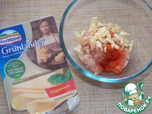 Болгарский перец с фаршем и сыром