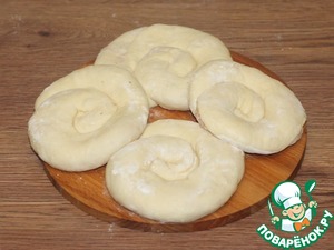 Дрожжевые лепешки на йогурте с начинкой Дрожжевые лепешки на йогурте с начинкой