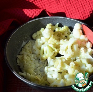 Цветная капуста с бужениной Цветная капуста с бужениной