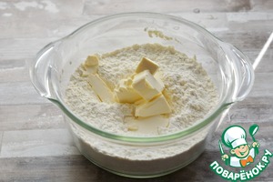 Пирог со сливочным сыром и джемом Пирог со сливочным сыром и джемом