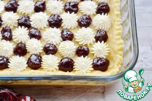 Пирог со сливочным сыром и джемом Пирог со сливочным сыром и джемом