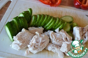 Фаршированные перцы "Алые корабли" Фаршированные перцы "Алые корабли"