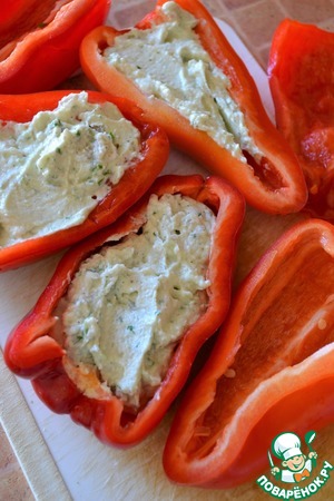 Фаршированные перцы "Алые корабли" Фаршированные перцы "Алые корабли"