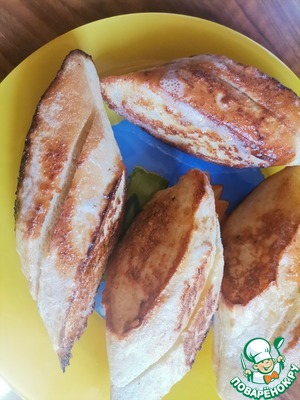Гренки-кармашки для пикника