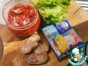 Гренки-кармашки для пикника