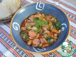 Гуляш с белой фасолью Гуляш с белой фасолью