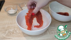 Икра форели слабосоленая Икра форели слабосоленая