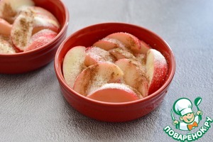 Яблоки, запеченные с сыром и шоколадом Яблоки, запеченные с сыром и шоколадом