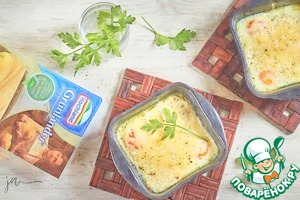 Яично-сырный завтрак Яично-сырный завтрак