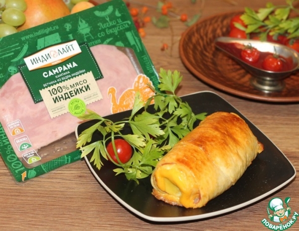 Яйцо запеченное с ветчиной и сыром Яйцо запеченное с ветчиной и сыром