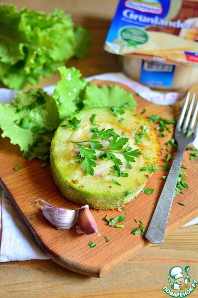 Кабачковые кольца с начинкой Кабачковые кольца с начинкой
