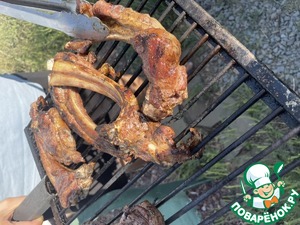 Каре ягнёнка с мятным соусом Каре ягнёнка с мятным соусом