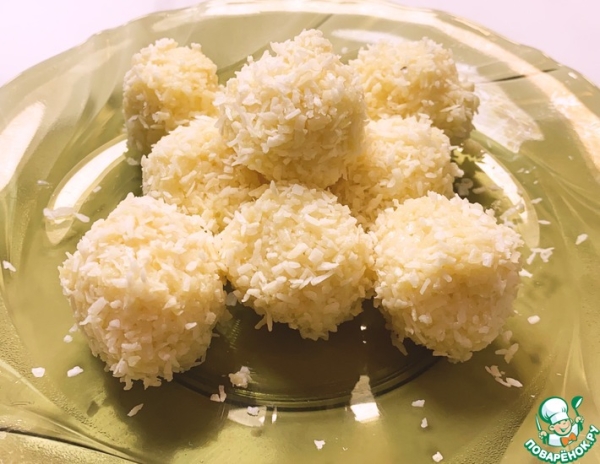 Кокосовые конфеты Кокосовые конфеты