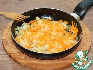 Корзиночки с овощной и колбасной начинкой