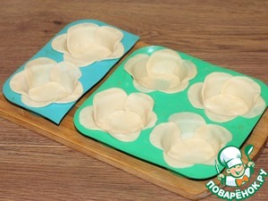 Корзиночки с овощной и колбасной начинкой