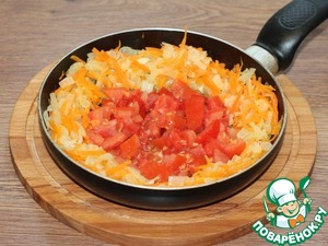 Корзиночки с овощной и колбасной начинкой