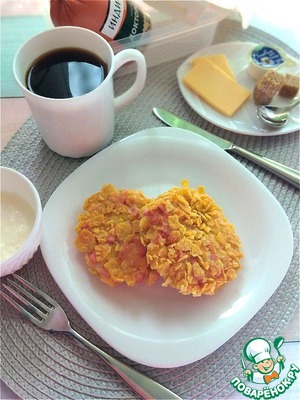 Котлеты из колбасы с хрустящей корочкой Котлеты из колбасы с хрустящей корочкой