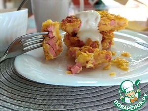 Котлеты из колбасы с хрустящей корочкой Котлеты из колбасы с хрустящей корочкой