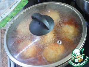 Крокеты из индейки с овощной "пастой"