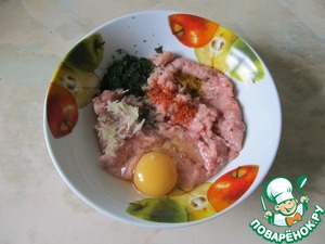 Куриные кексики с шампиньонами Куриные кексики с шампиньонами